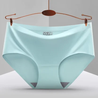 Solid Color Seamless Soft Panties - Image 6