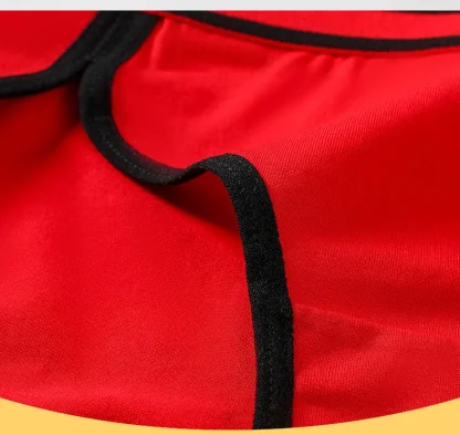 Red Seamless Panty with High-waist Design - Image 10