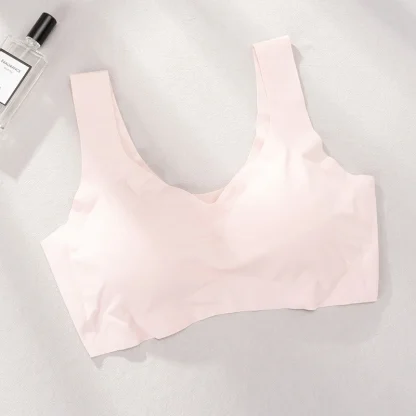 Soft Seamless Solid Bralette with Pad - Image 10