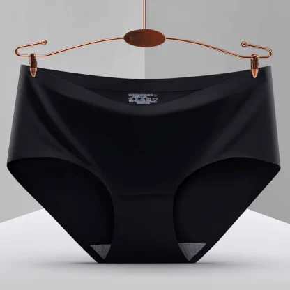 Solid Color Seamless Soft Panties - Image 5