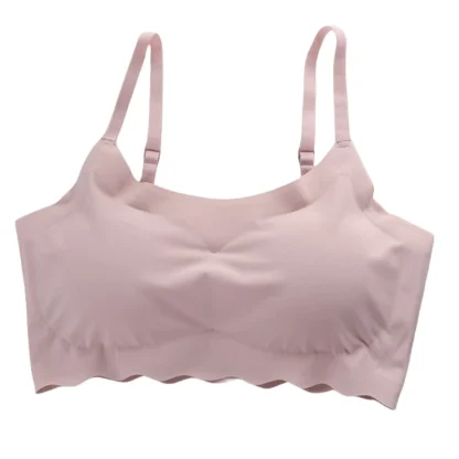 Sports Seamless Bra with Adjustable Strap - Image 6