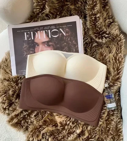 Anti-Slip Seamless Bra with Mesh Design - Image 6