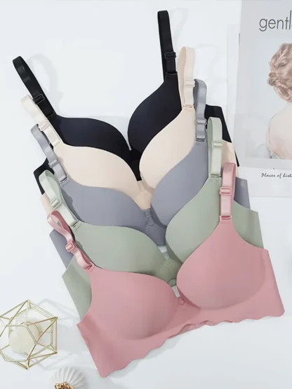 Push Up Wire Free Seamless Bras - Image 5