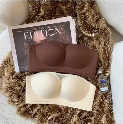 Anti-Slip Seamless Bra with Mesh Design - Image 5