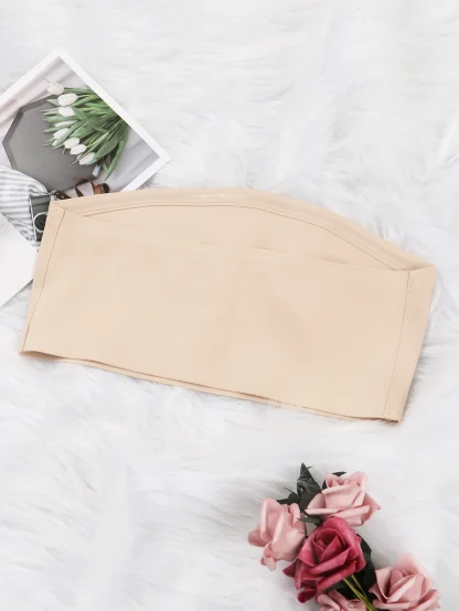 Unlined Strapless Bra with Anti-Slip Design - Image 9