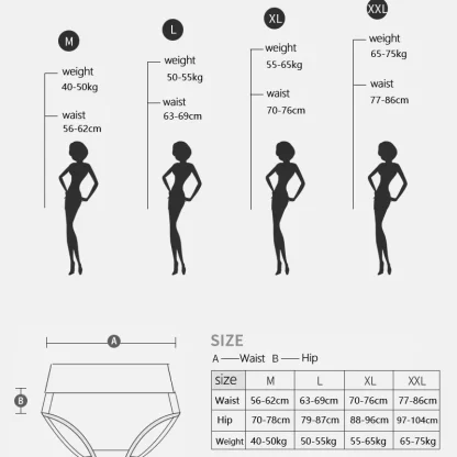 Red Seamless Panty with High-waist Design - Image 4